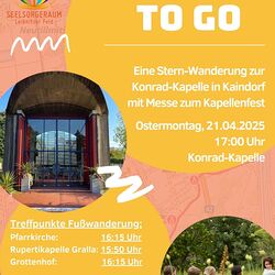 Kapellenfest Konrad-Kapelle Kirche to go